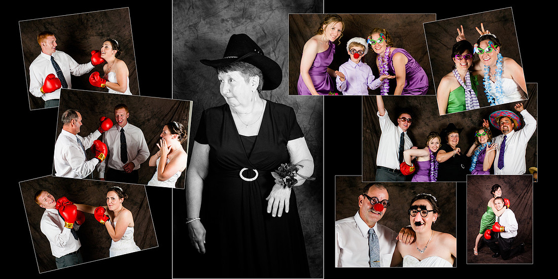 Photobooth wedding photography harrisburg pa the focus photography album