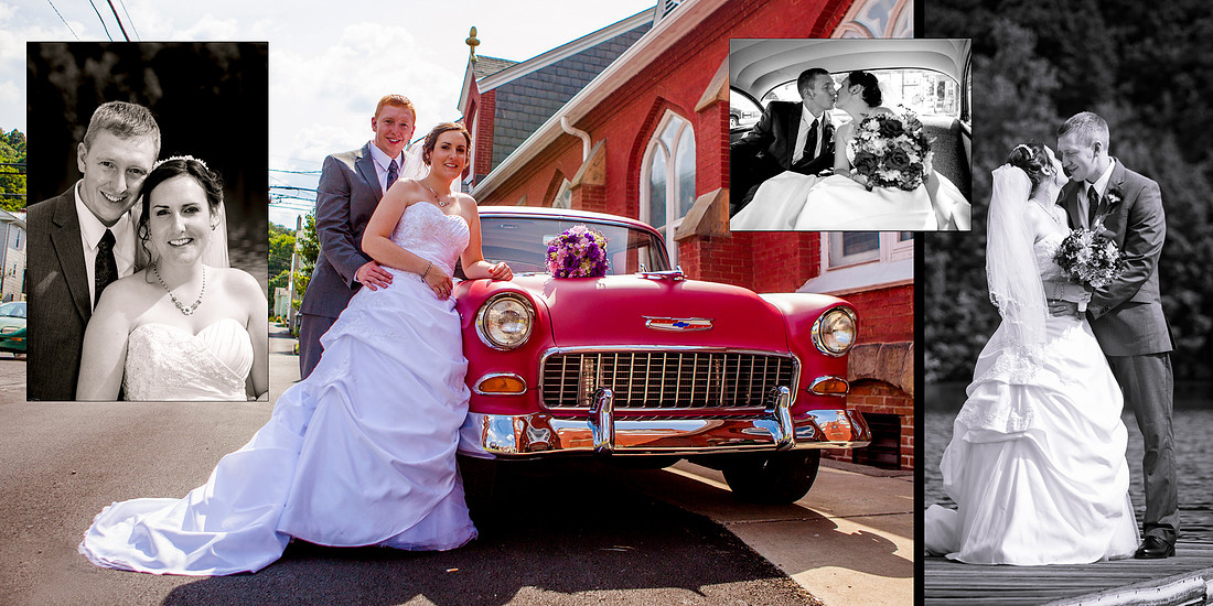 wedding get away car photography harrisburg pa the focus photography album